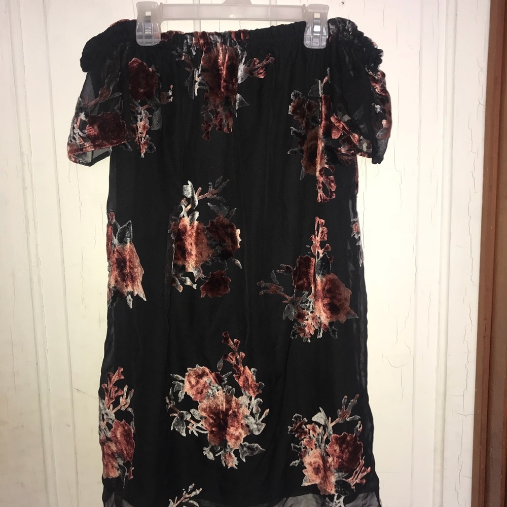 Off the shoulder dress